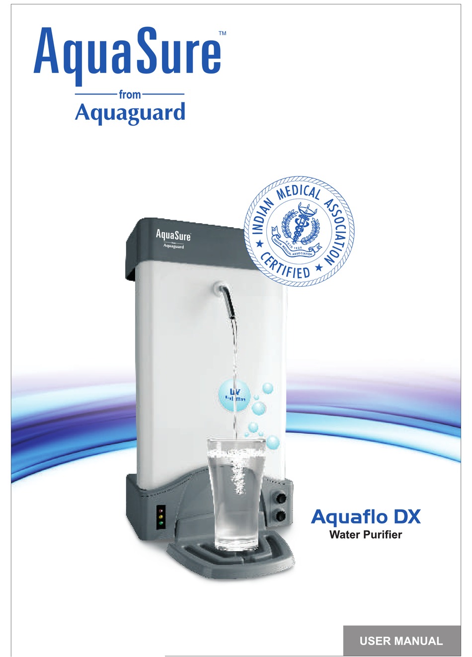 Aquaguard Aquasure Aquaflo Dx User Manual Pdf Download Manualslib