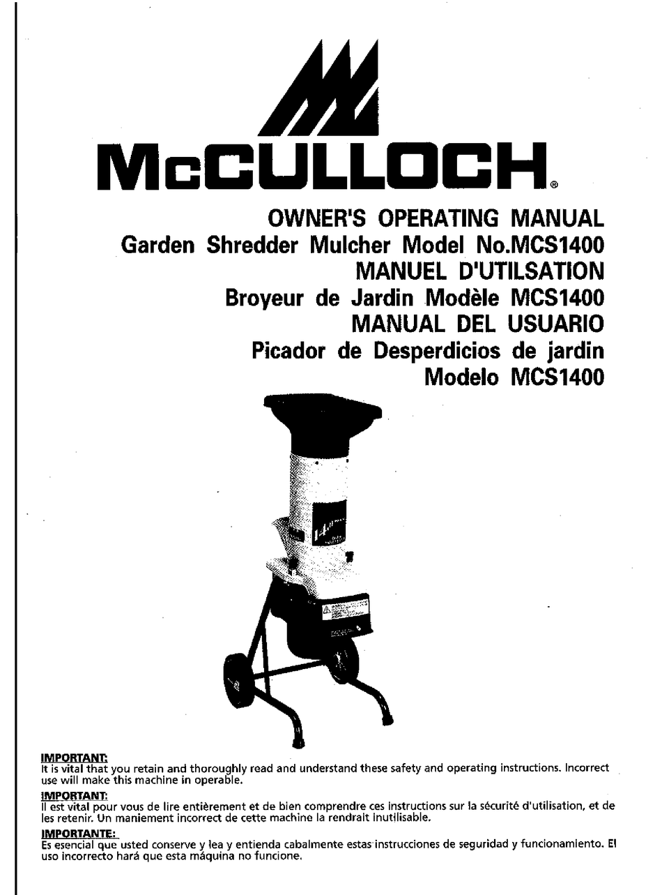download software mcculloch cabrio 261 manual