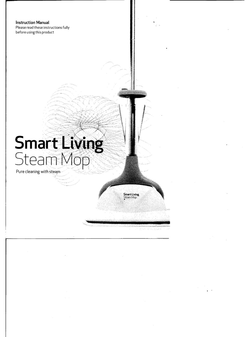 SMART LIVING STEAM MOP INSTRUCTION MANUAL Pdf Download ManualsLib