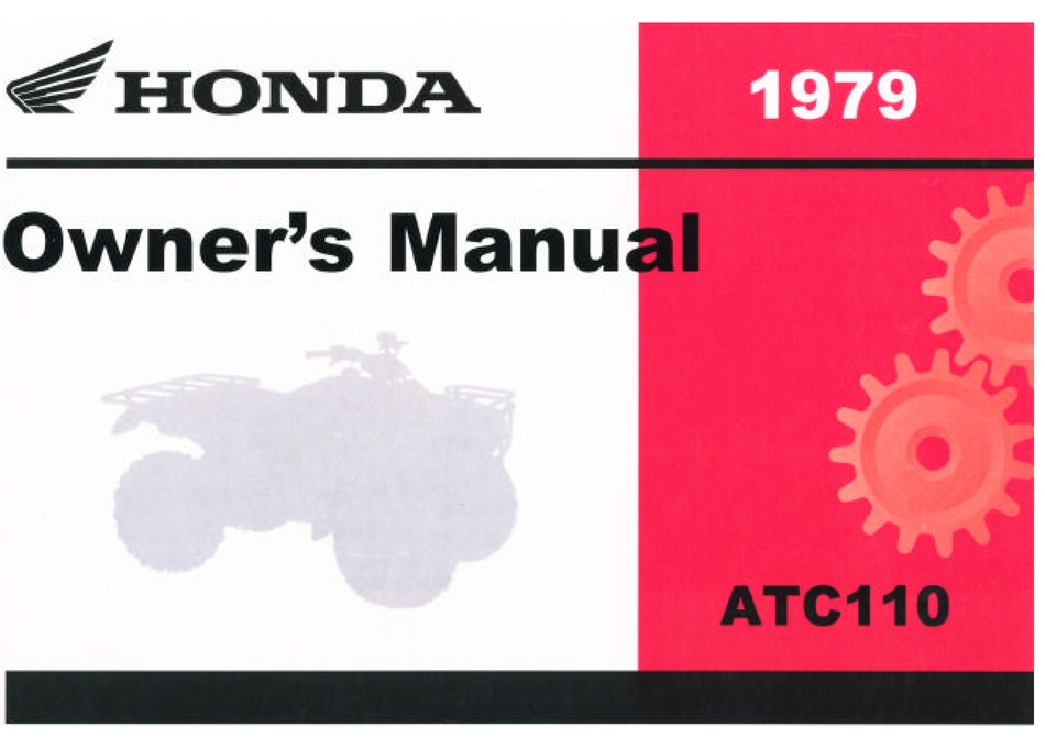 HONDA 1979-80 ATC70 ATC110 STICKER 28414-943-004