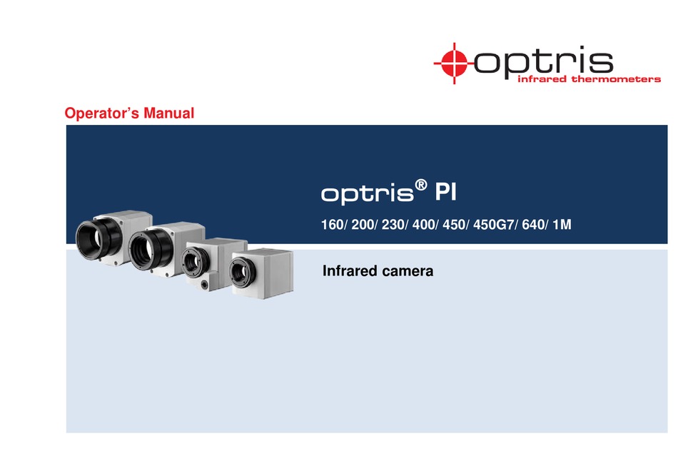 OPTRIS PI 160 OPERATOR'S MANUAL Pdf Download