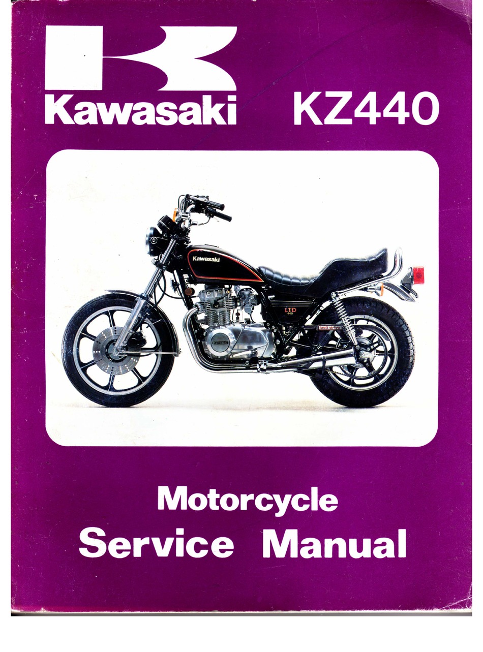 hule sirene Også KAWASAKI KZ440 SERVICE MANUAL Pdf Download | ManualsLib