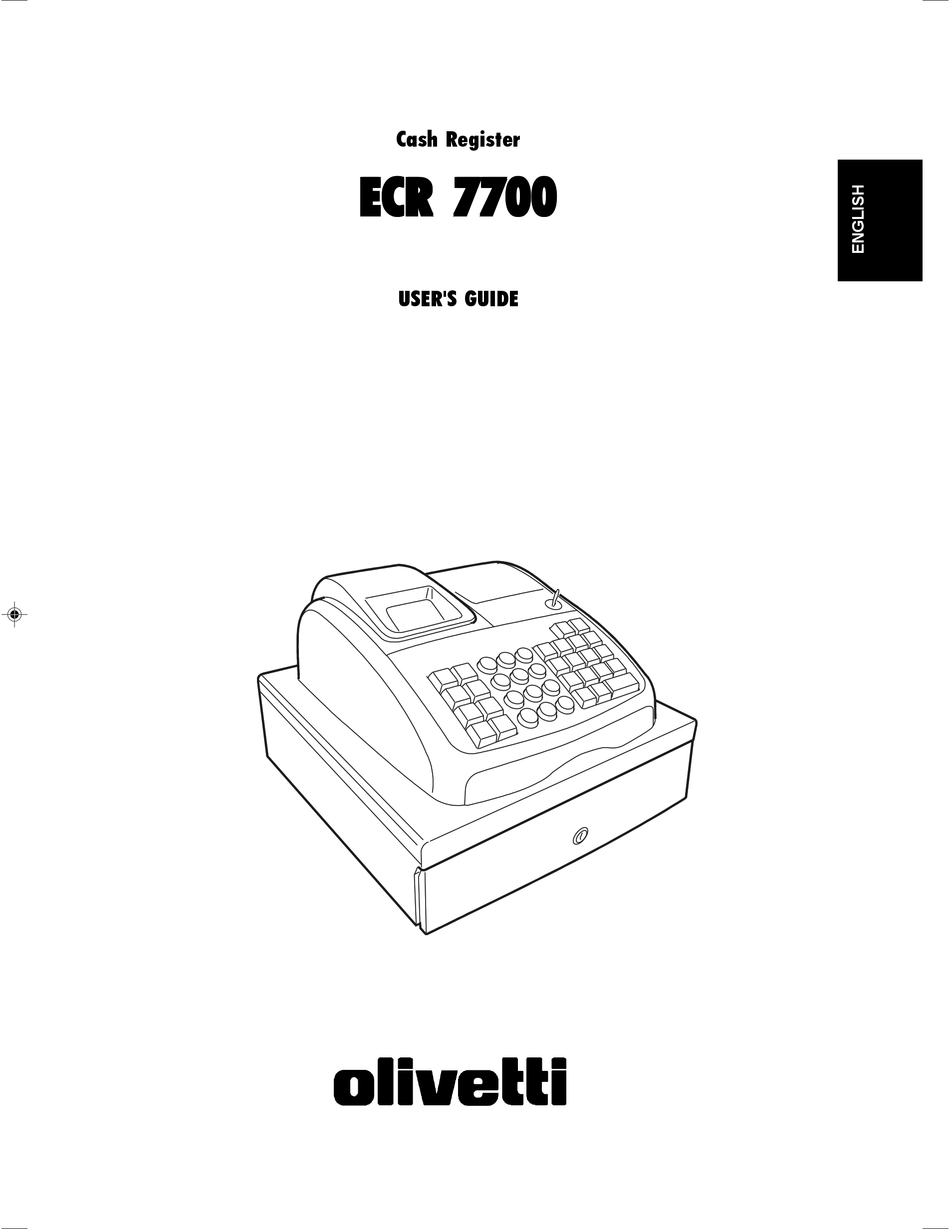 Olivetti ECR 7190 Cash Register Shop Till 