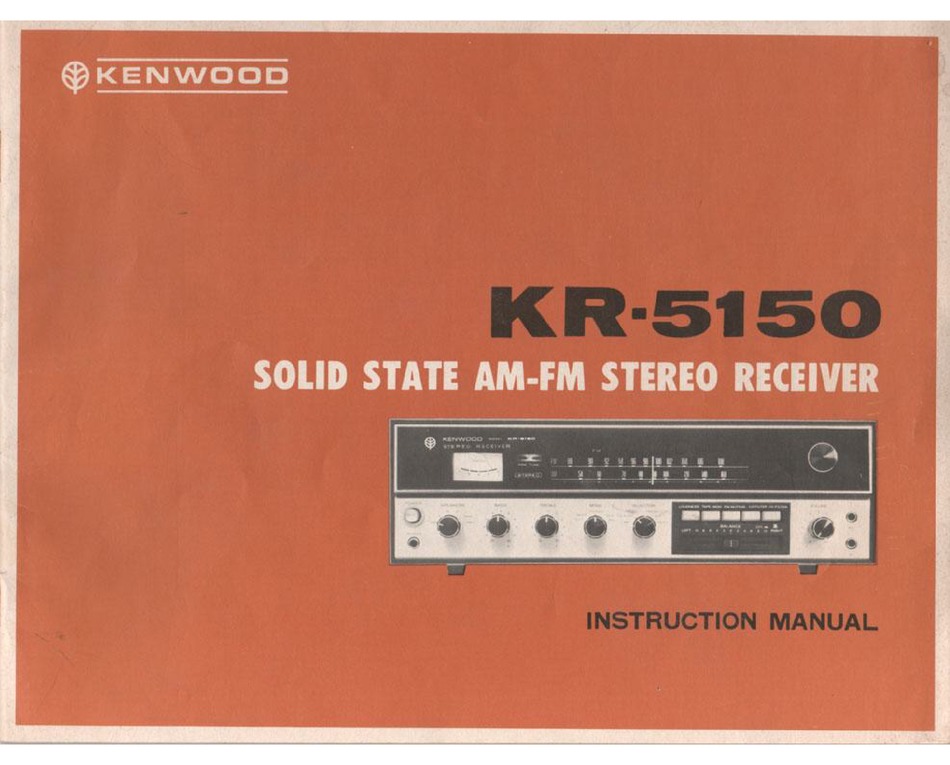 KENWOOD KR-5150 INSTRUCTION MANUAL Pdf Download | ManualsLib