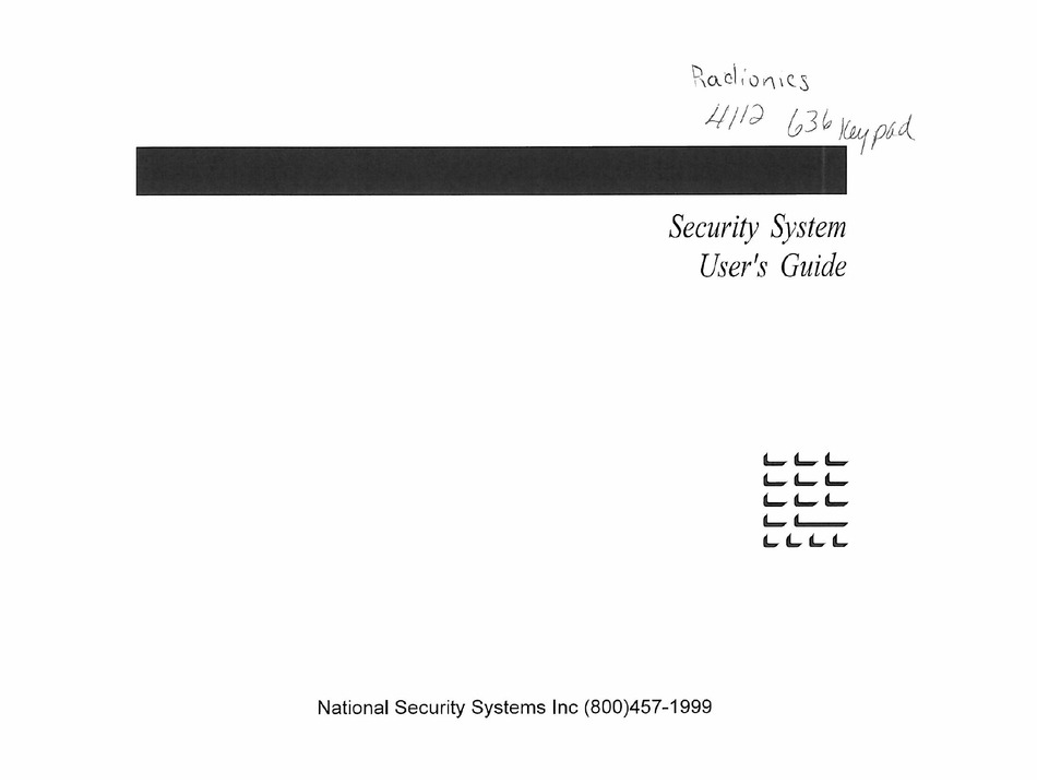 RADIONICS 4112636 USER MANUAL Pdf Download ManualsLib