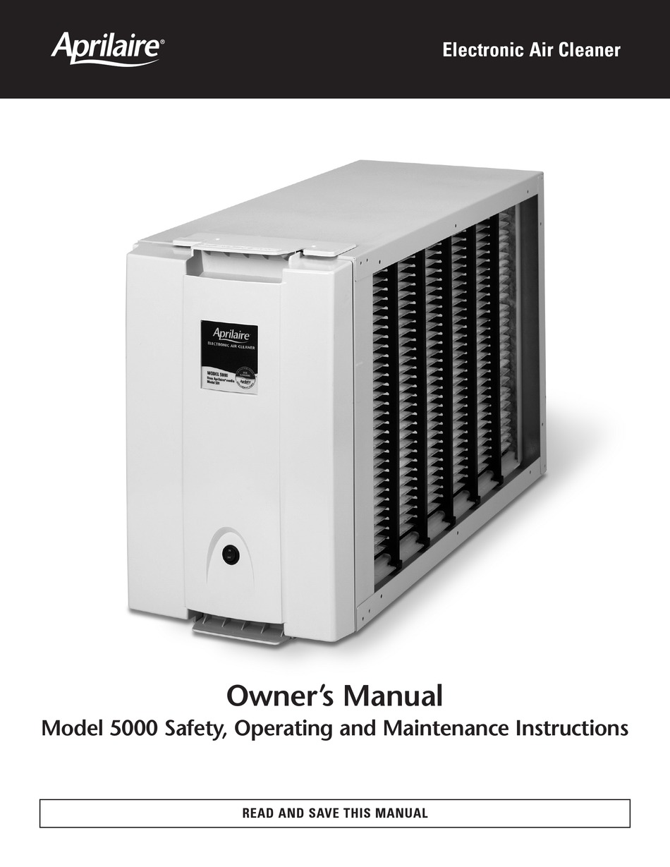 APRILAIRE 5000 SAFETY OWNER