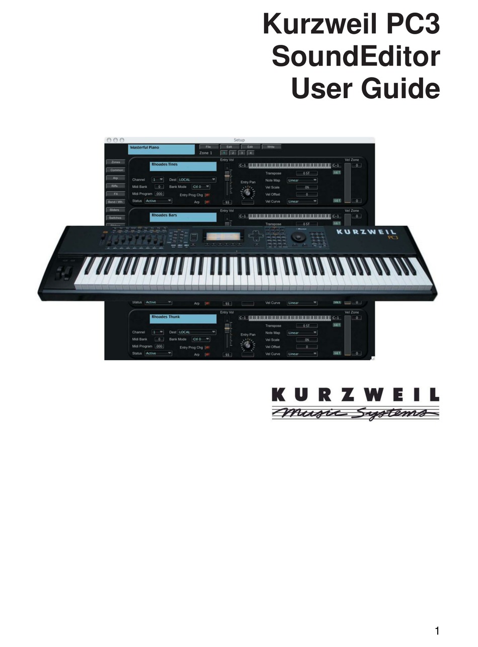 Download Kurzweil Pc3x Patch List