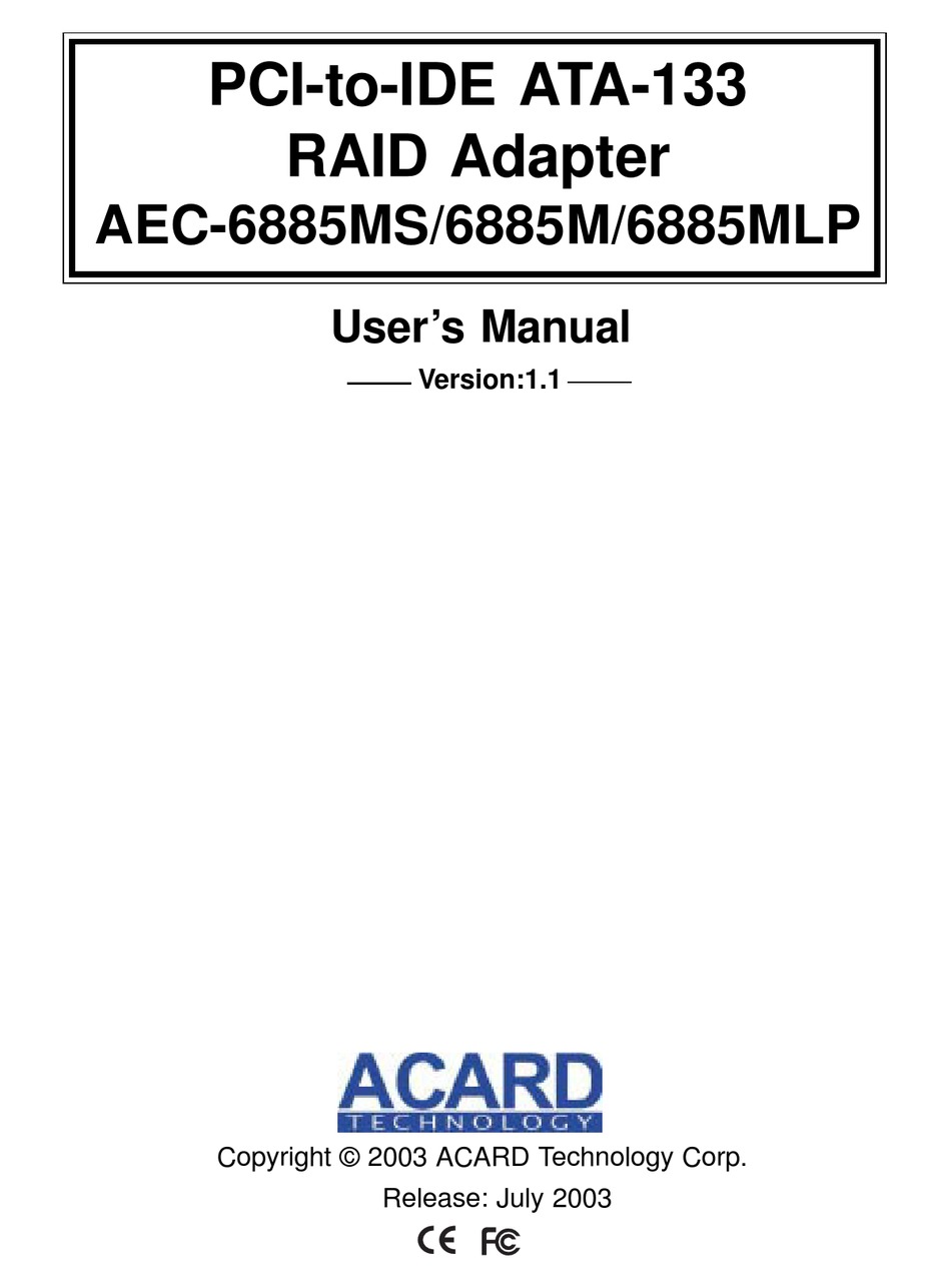 Acard scsi & raid devices driver download for windows 10 64-bit