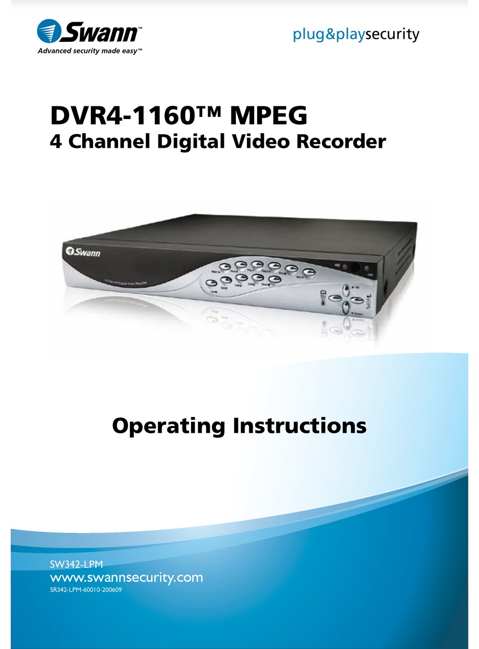 swann 4ch mpeg4 dvr software