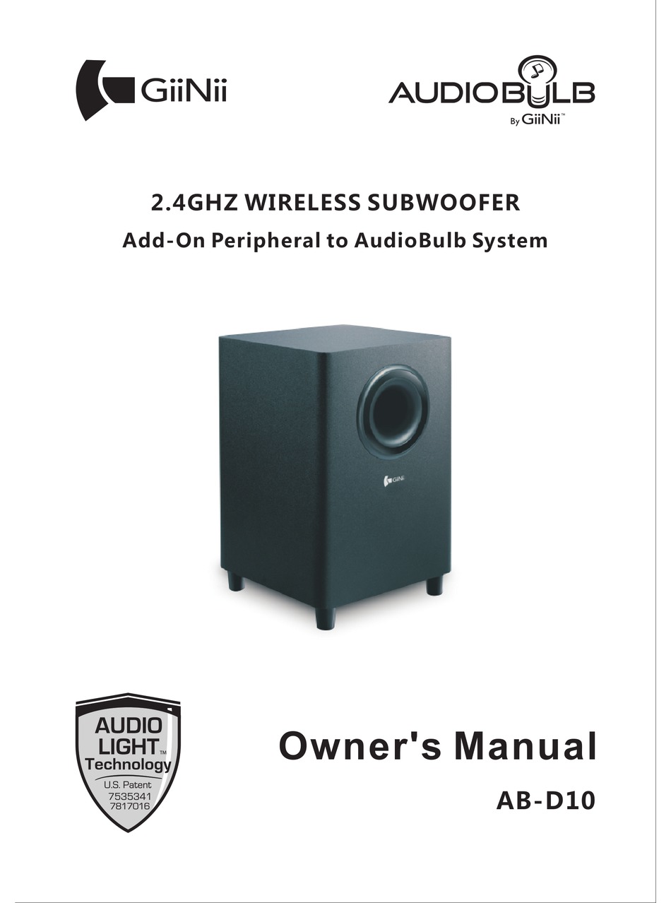 GIINII ABD10 OWNER'S MANUAL Pdf Download ManualsLib