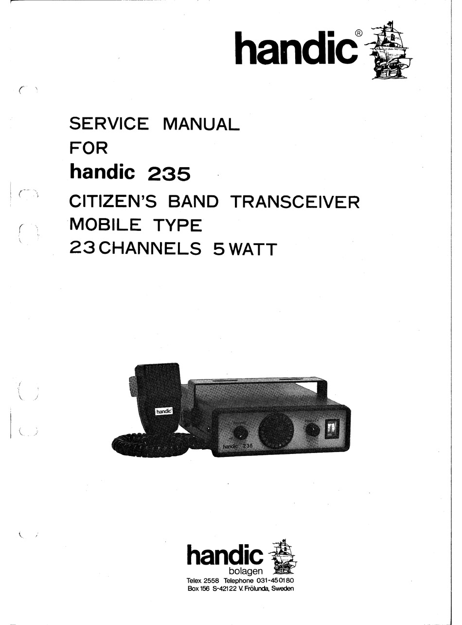 handic 0050 scanner manual