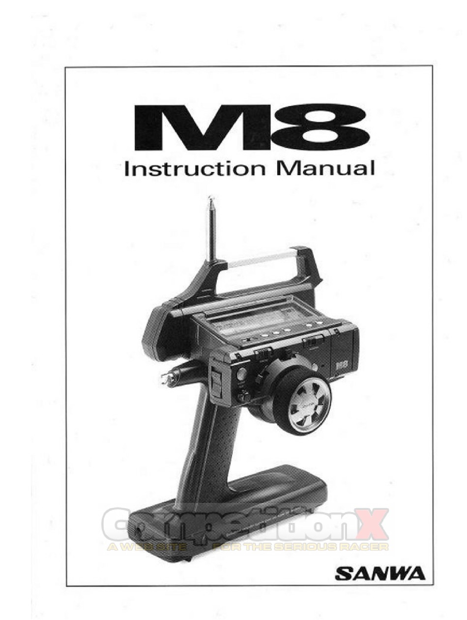 SANWA M8 INSTRUCTION MANUAL Pdf Download | ManualsLib