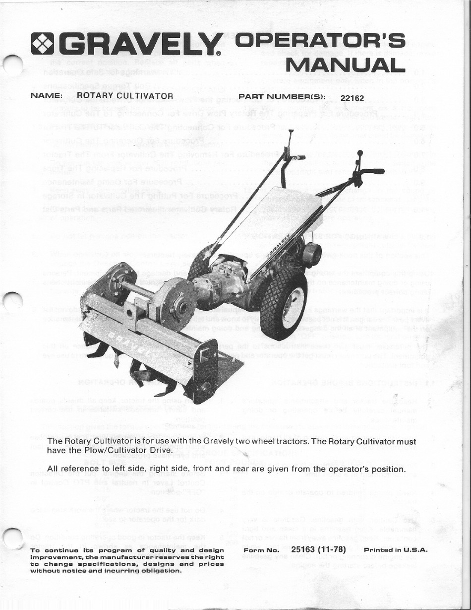 gravely-22162-operator-s-manual-pdf-download-manualslib