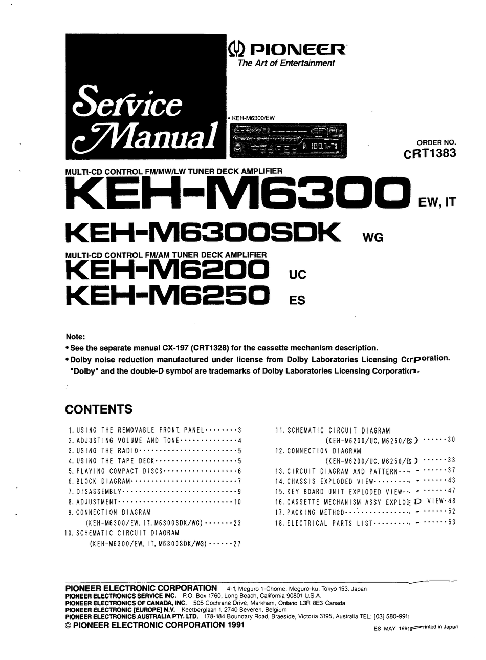 pioneer keh p515 wiring diagram - Wiring Diagram