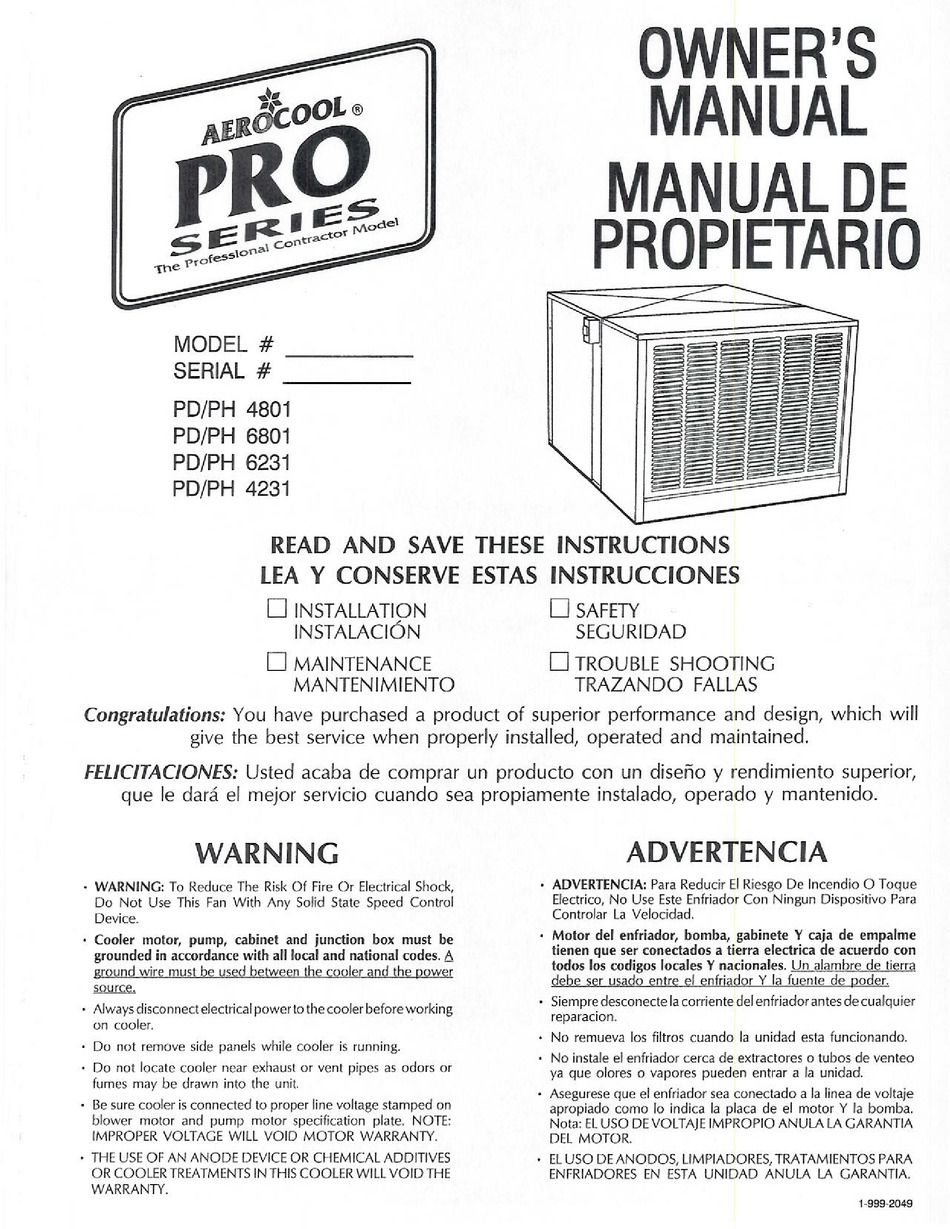 AEROCOOL PD 4801 OWNER'S MANUAL Pdf Download | ManualsLib