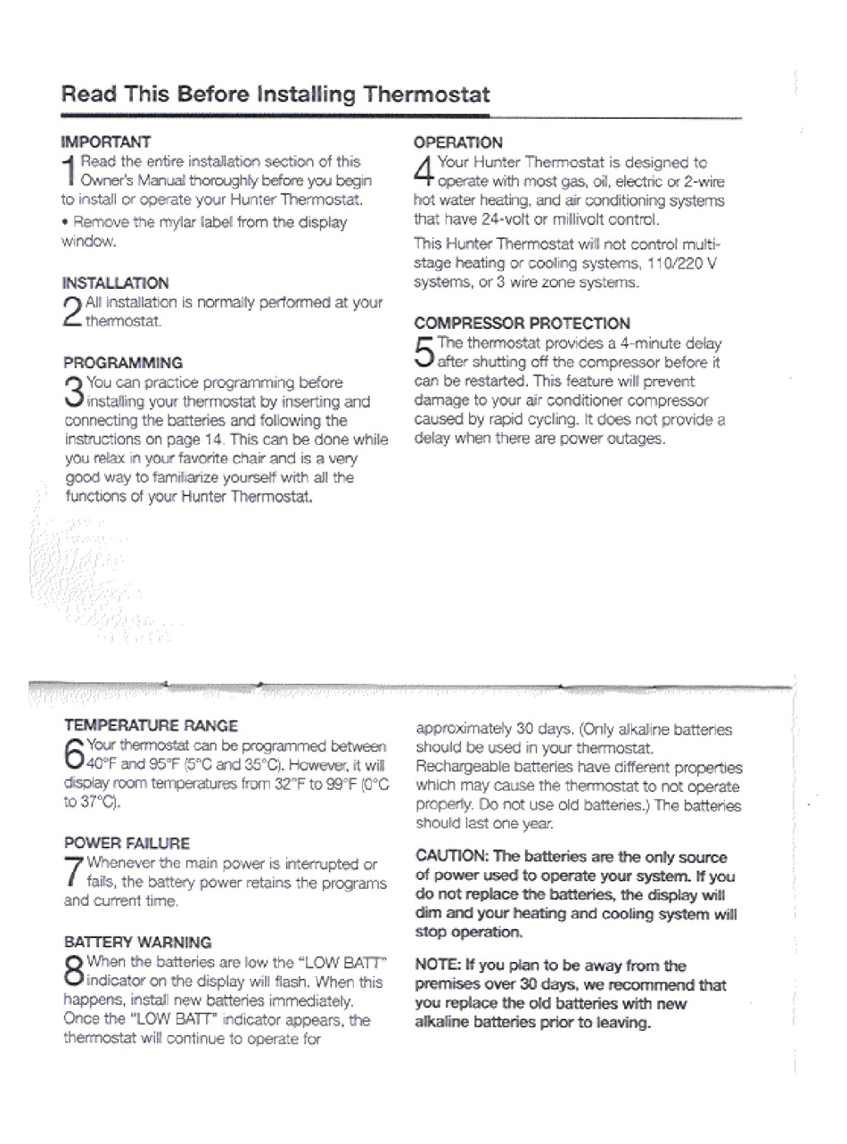 HUNTER 42999 USER MANUAL Pdf Download ManualsLib