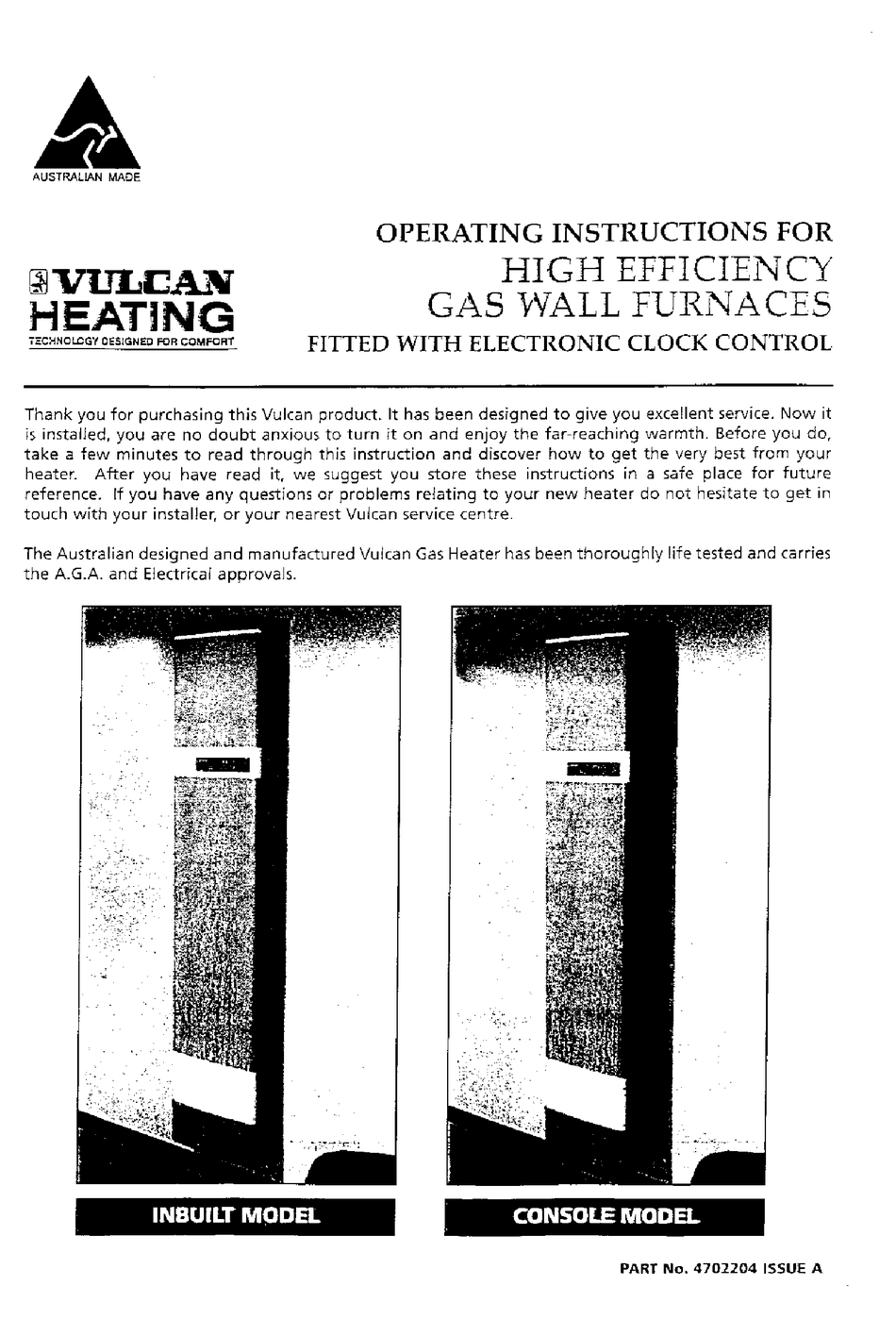 Wall Heater Vulcan Gas Heater Models Old Vulcan Oil Heater Vulcan
