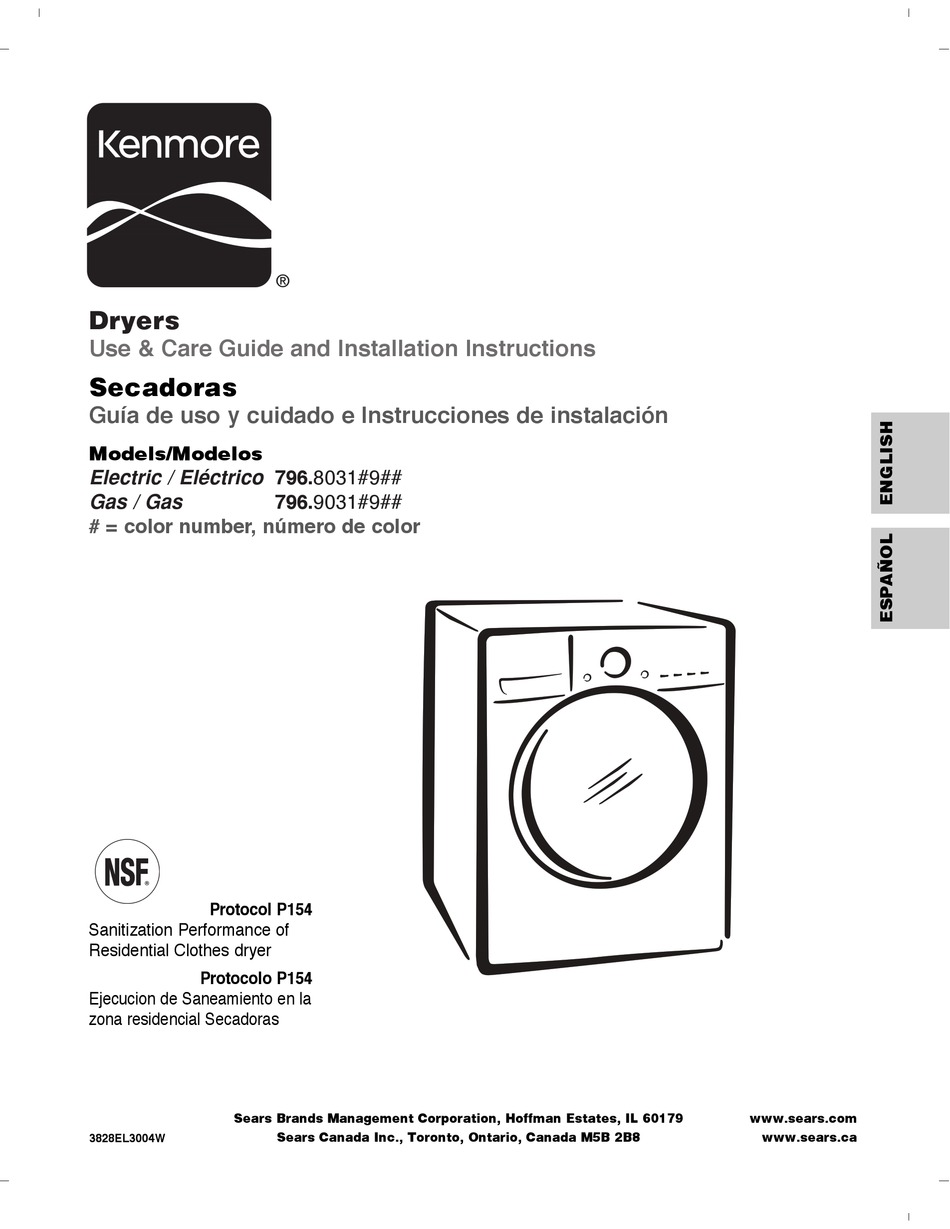 Descubrir 107+ imagen como usar una secadora de ropa kenmore