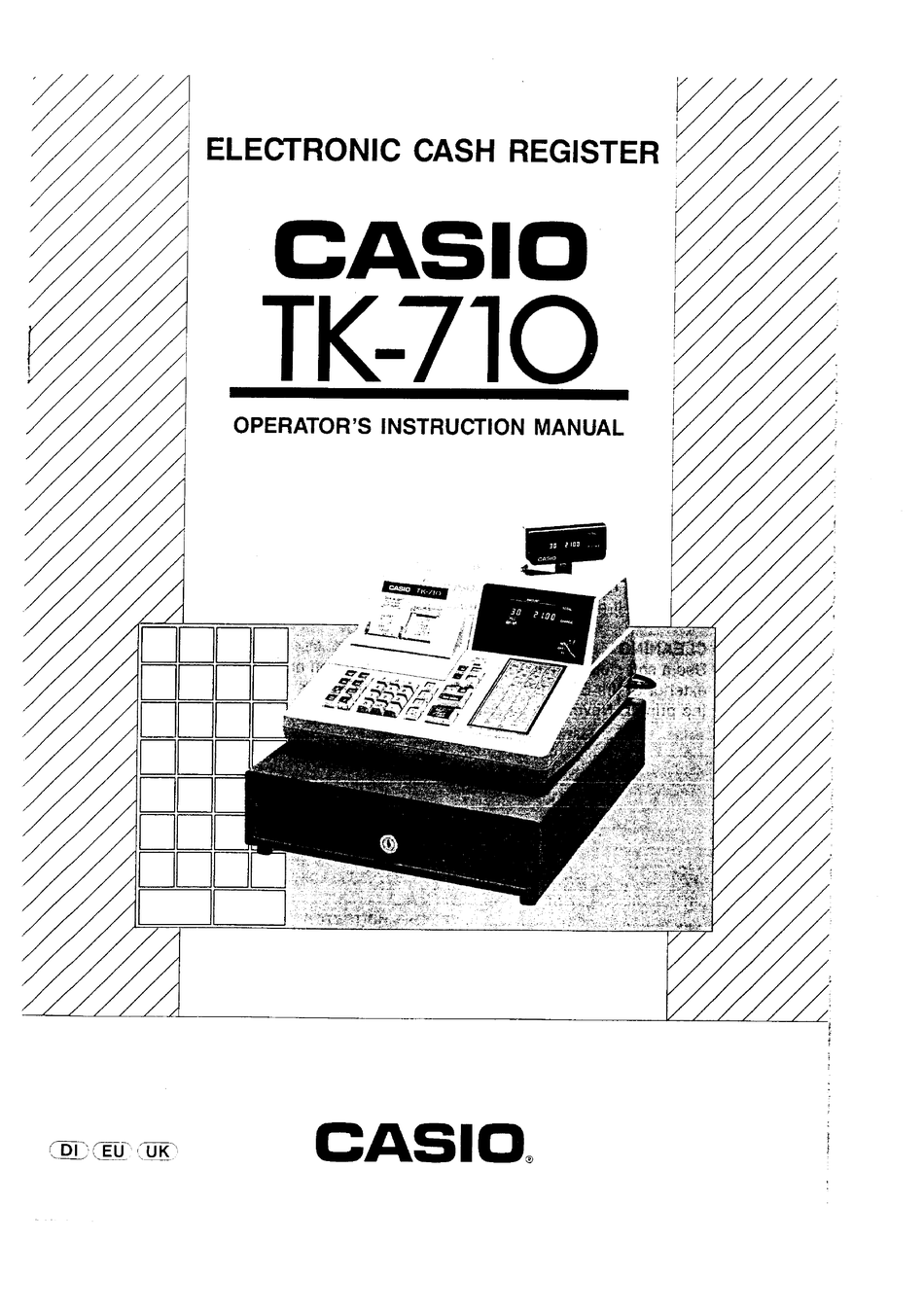 CASIO TK710 OPERATOR'S INSTRUCTION MANUAL Pdf Download ManualsLib