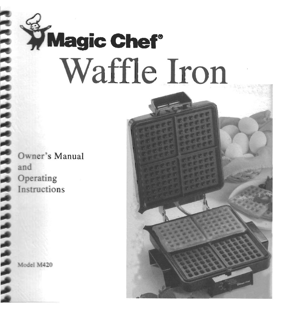 magic chef waffle iron