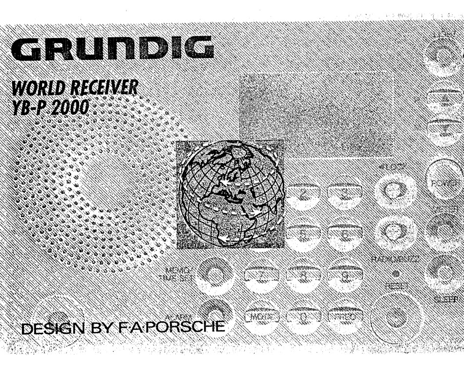 Grundig Yb P 2000 Manual Pdf Download Manualslib