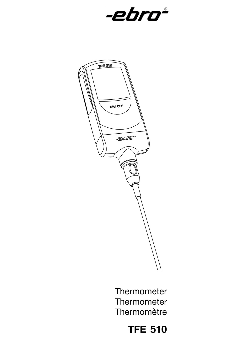 EBRO TFE 510 OPERATING INSTRUCTIONS MANUAL Pdf Download ManualsLib