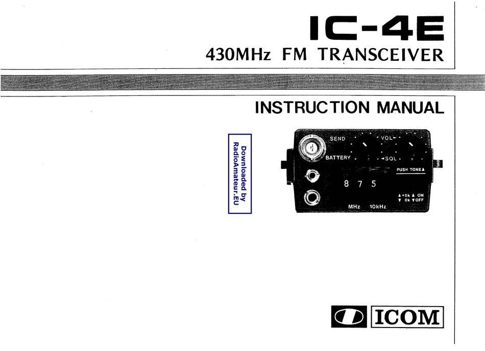 icom ic e91 programming software