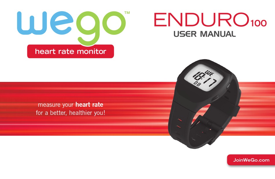 WEGO ENDURO 100 USER MANUAL Pdf Download ManualsLib