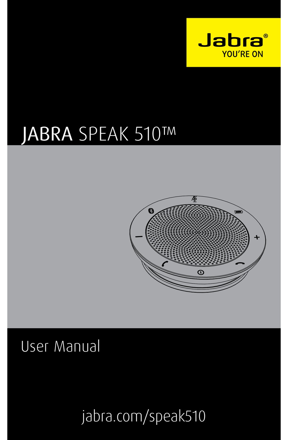 JABRA SPEAK 510 USER MANUAL Pdf Download ManualsLib