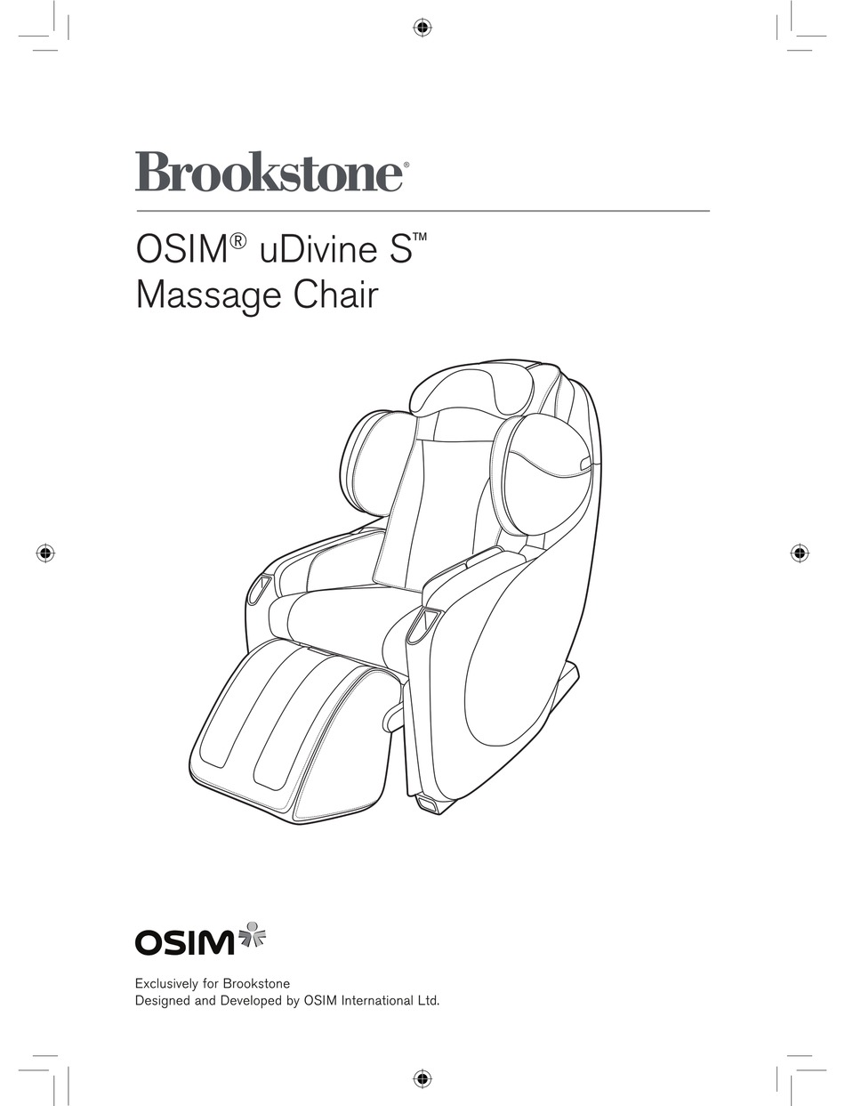 BROOKSTONE OSIM UDIVINE S USER MANUAL Pdf Download ManualsLib