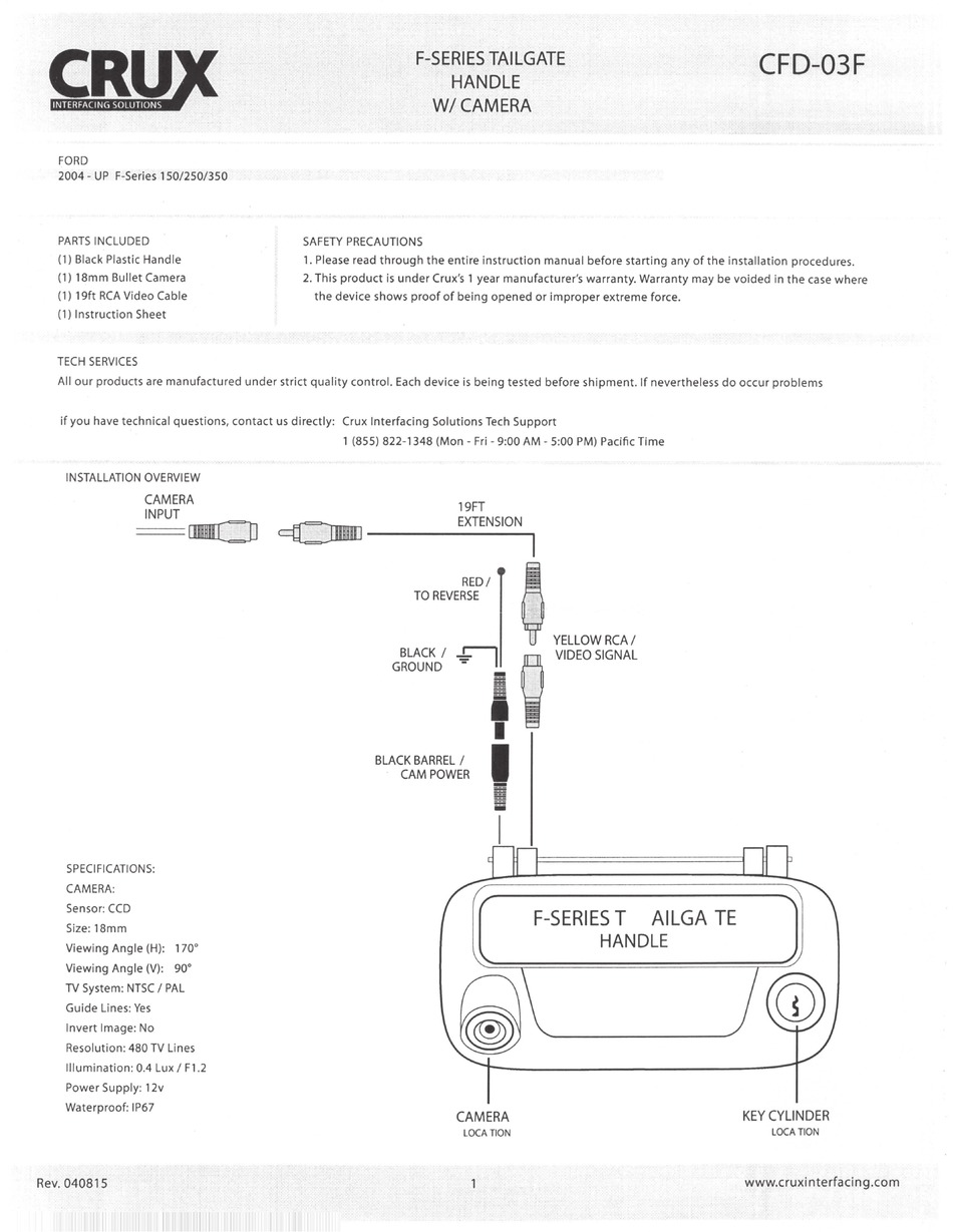 CRUX CFD03F INSTRUCTION MANUAL Pdf Download ManualsLib