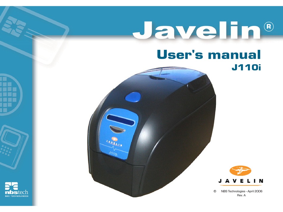JAVELIN J110I USER MANUAL Pdf Download ManualsLib