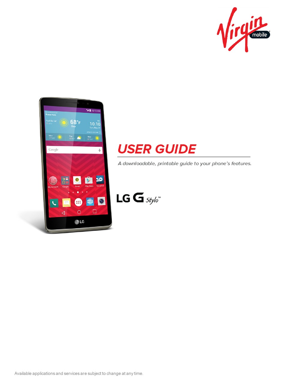 LG G STYLO USER MANUAL Pdf Download | ManualsLib