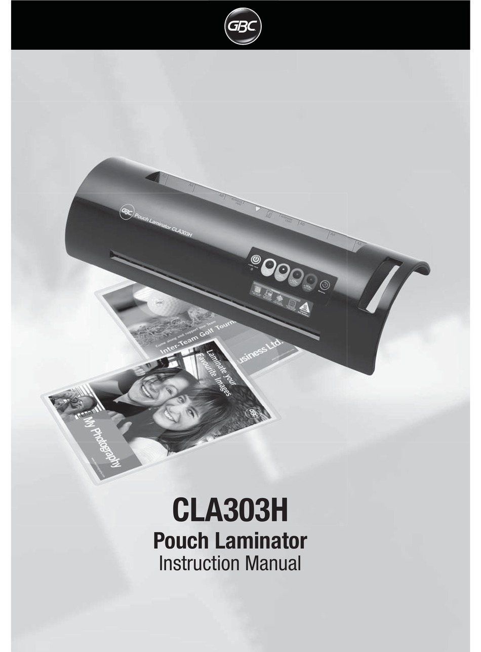 GBC CLA303H INSTRUCTION MANUAL Pdf Download ManualsLib