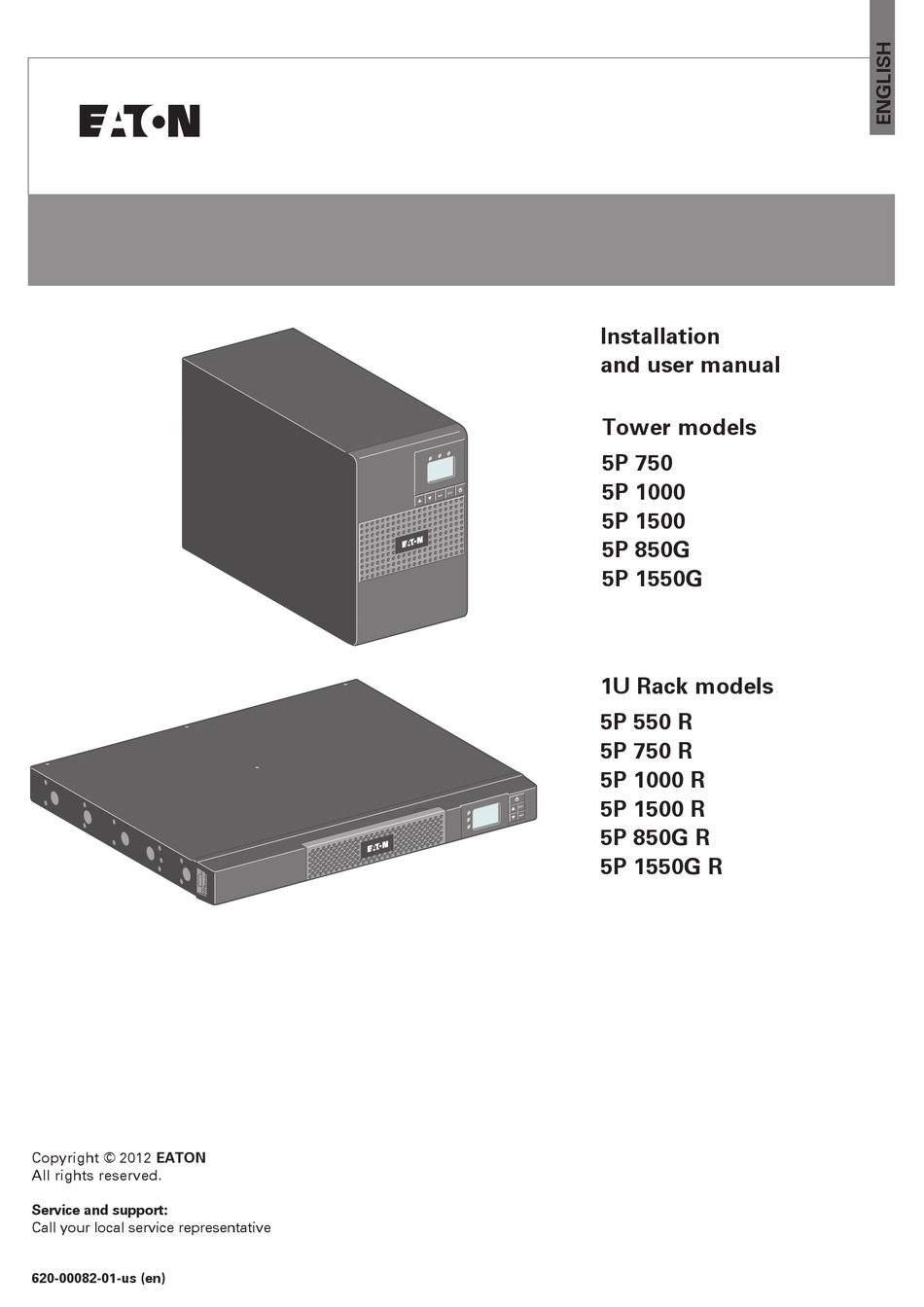 EATON 5P 750 INSTALLATION AND USER MANUAL Pdf Download ManualsLib