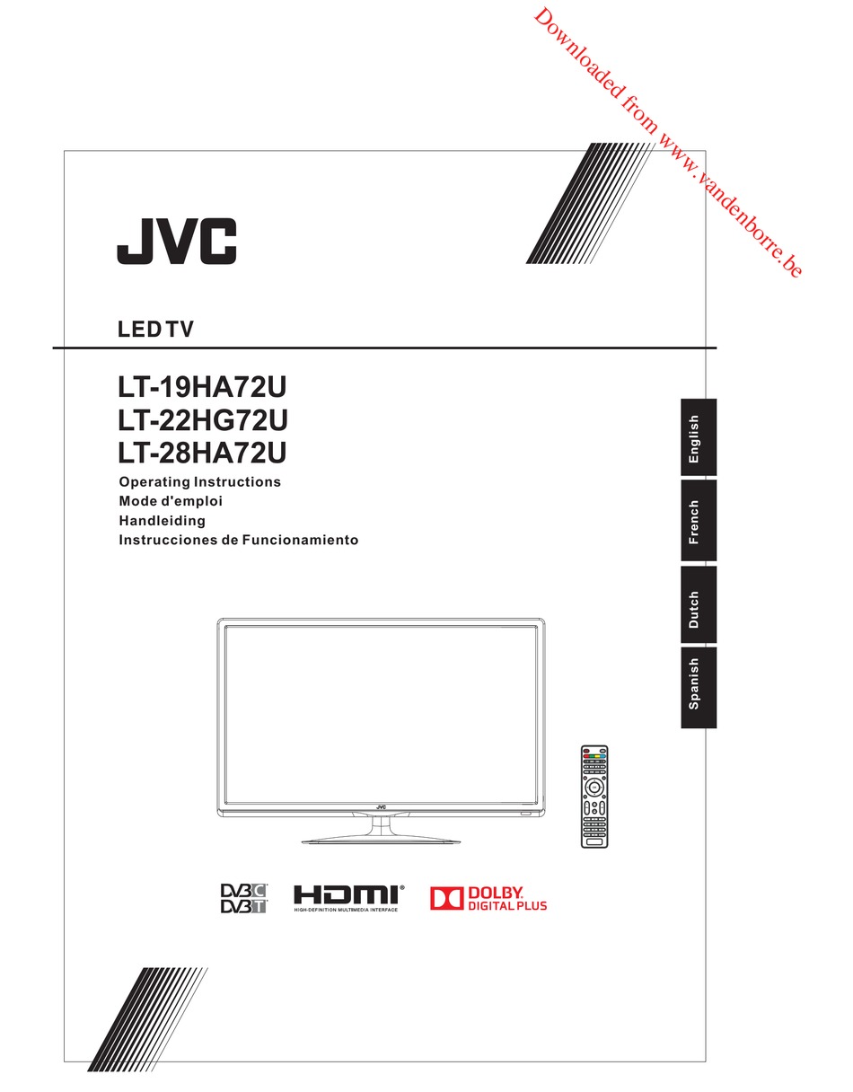 Jvc Lt-43Maw595 Manual : Jvc Lt 65nu50a Dark Screen After Powering On ...