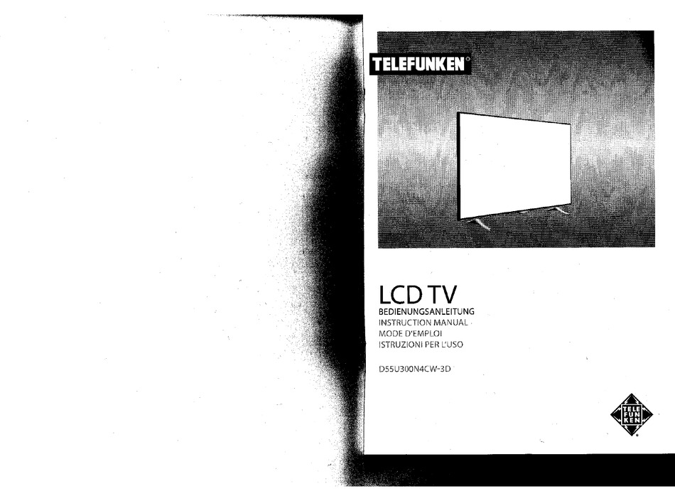 telefunken tv manual