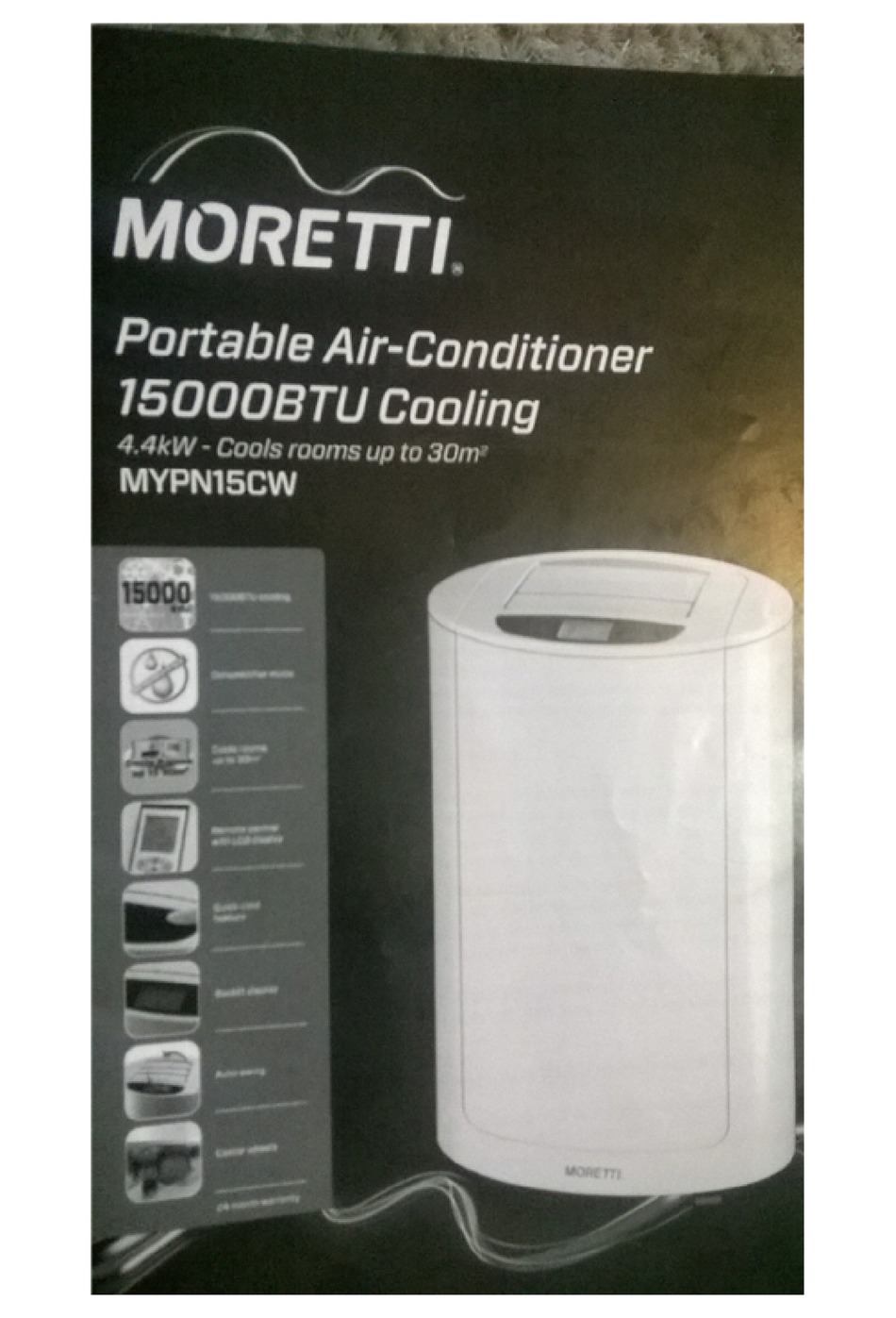 moretti portable aircon