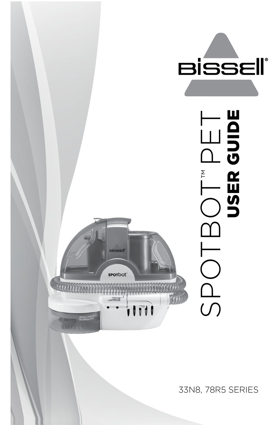 Bissell Spotbot Pet 33n8 Series User Manual Pdf Download Manualslib