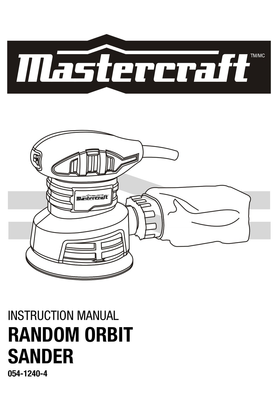 mastercraft belt and disc sander manual