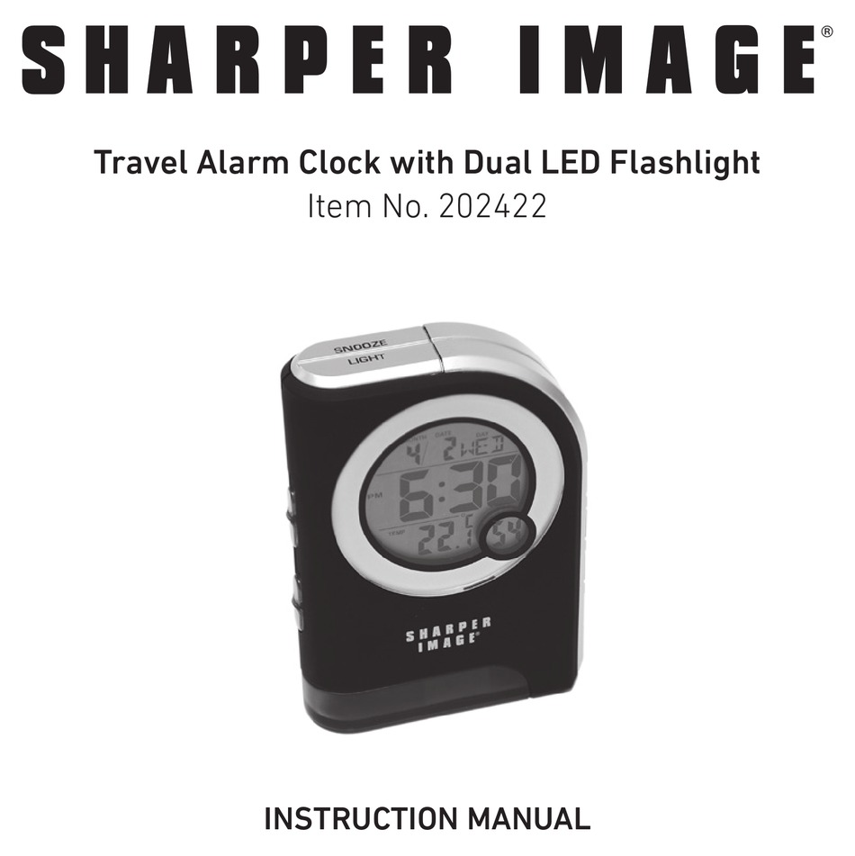 SHARPER IMAGE 202422 INSTRUCTION MANUAL Pdf Download | ManualsLib