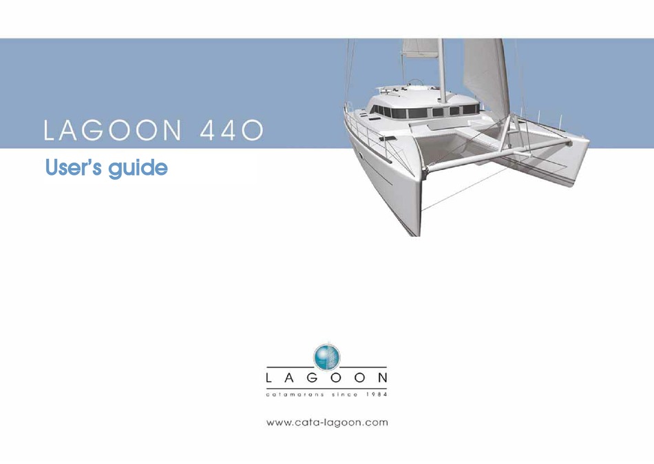 Lagoon 440 User Manual Pdf Download Manualslib