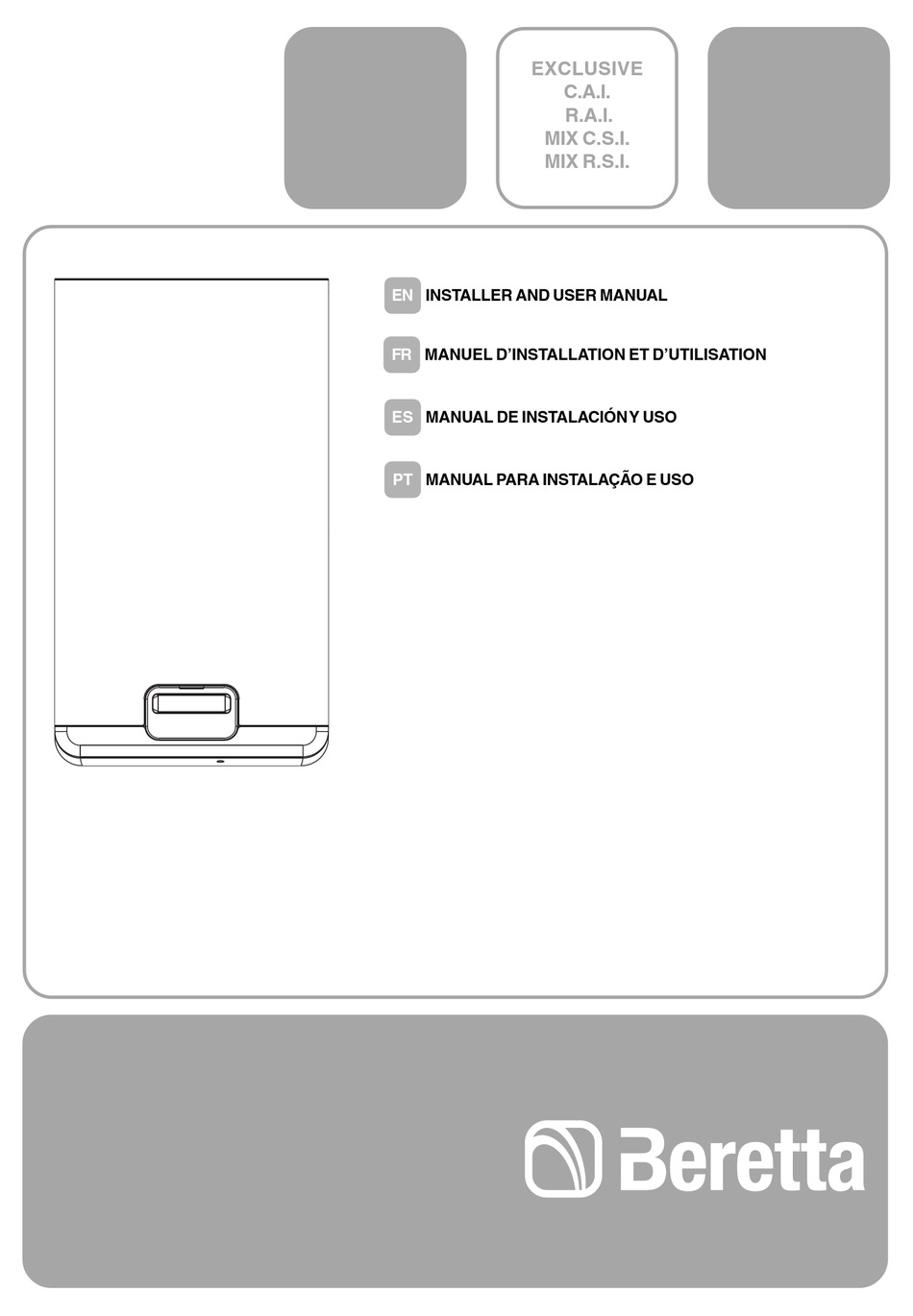 BERETTA C.A.I. 24KW INSTALLER AND USER MANUAL Pdf Download | ManualsLib