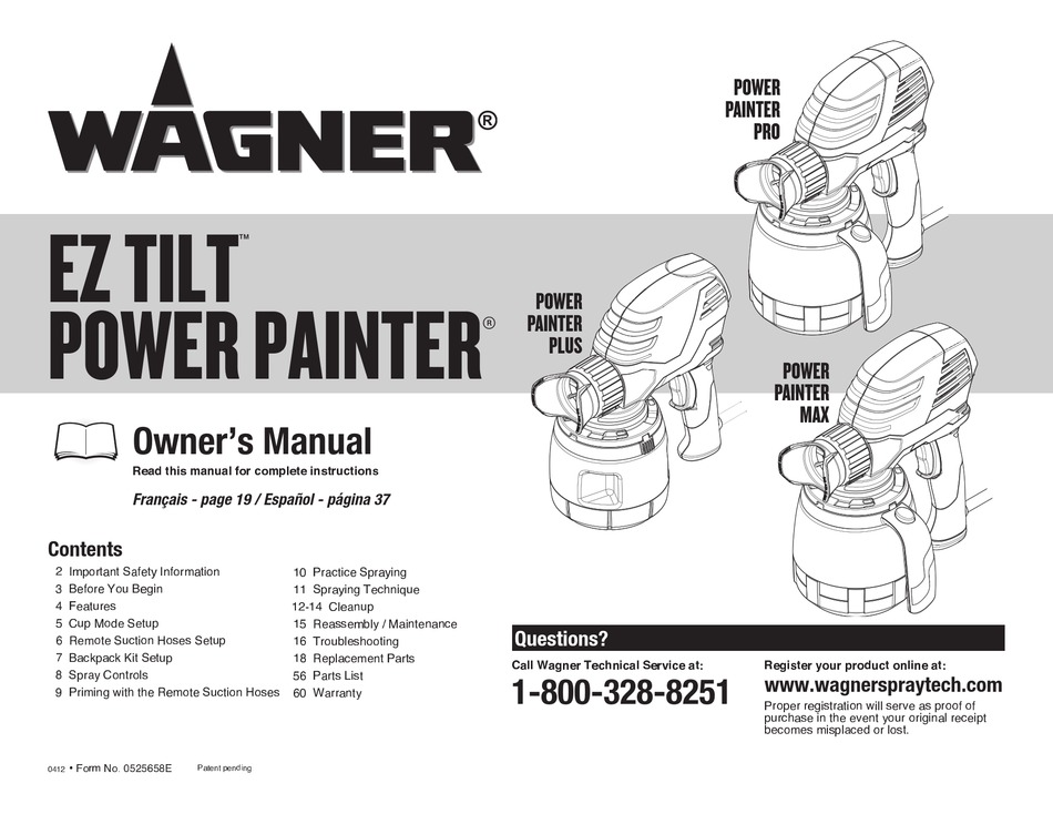 Wagner Power Painter Plus Parts Diagram | Reviewmotors.co