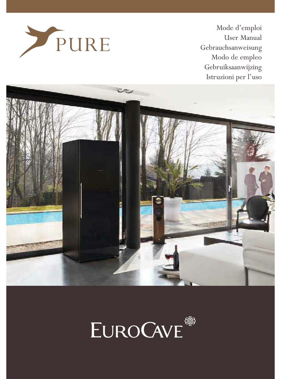 EUROCAVE PURE USER MANUAL Pdf Download ManualsLib