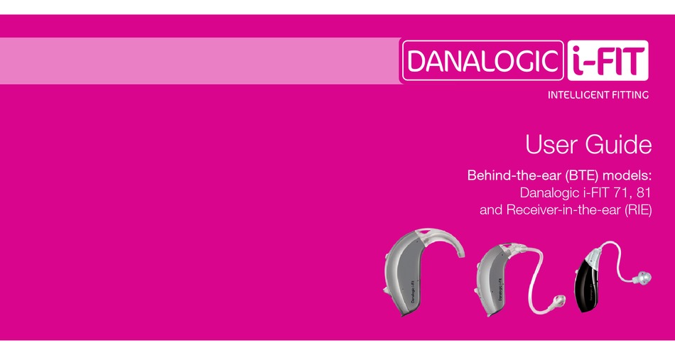 Danalogic I Fit 71 User Manual Pdf Download Manualslib