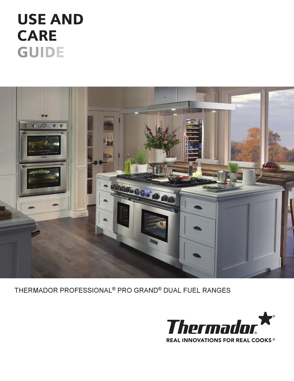 THERMADOR PRD364JDGU USE AND CARE MANUAL Pdf Download ManualsLib