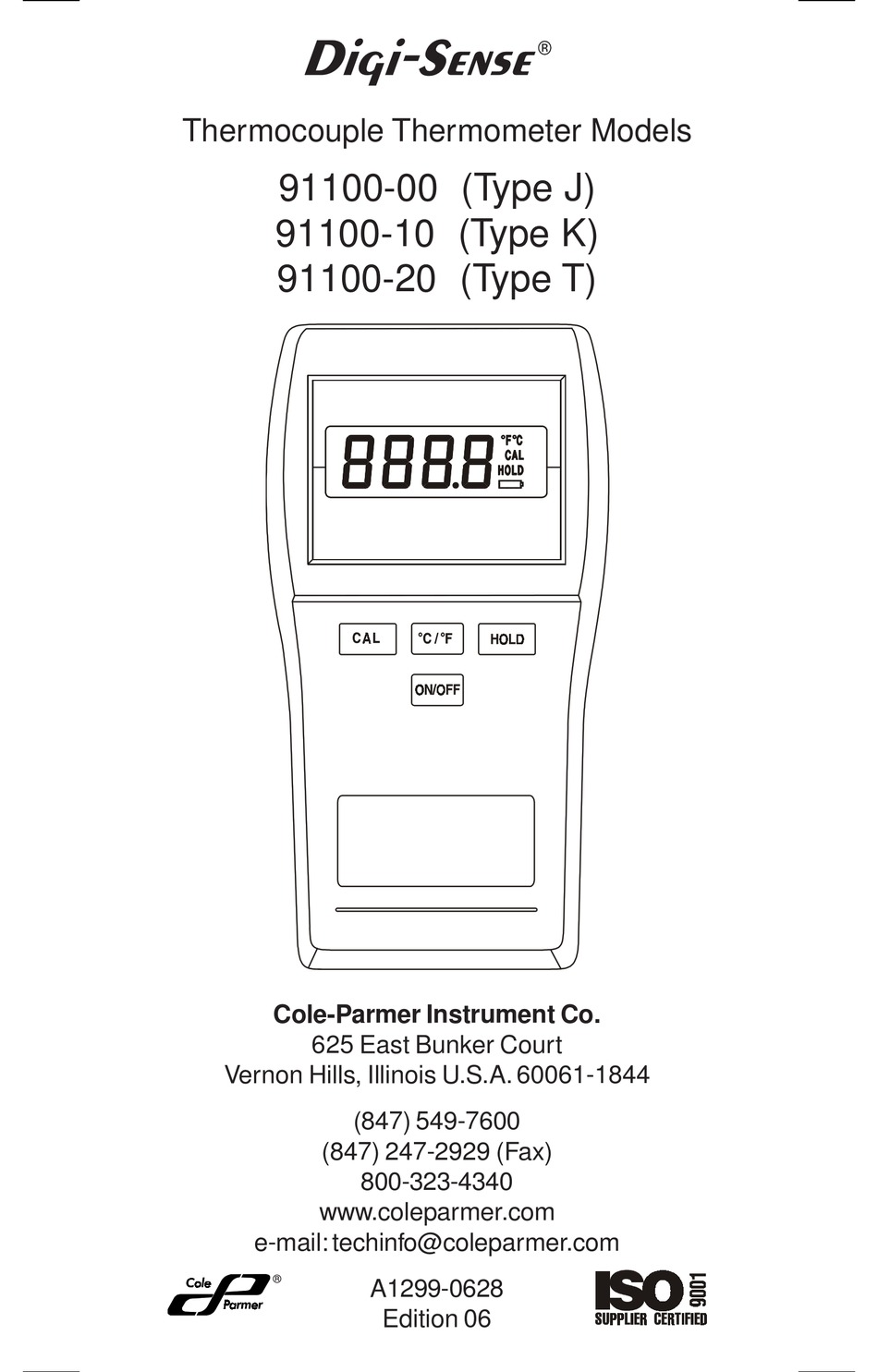 DIGISENSE 9110000 INSTRUCTIONS MANUAL Pdf Download ManualsLib