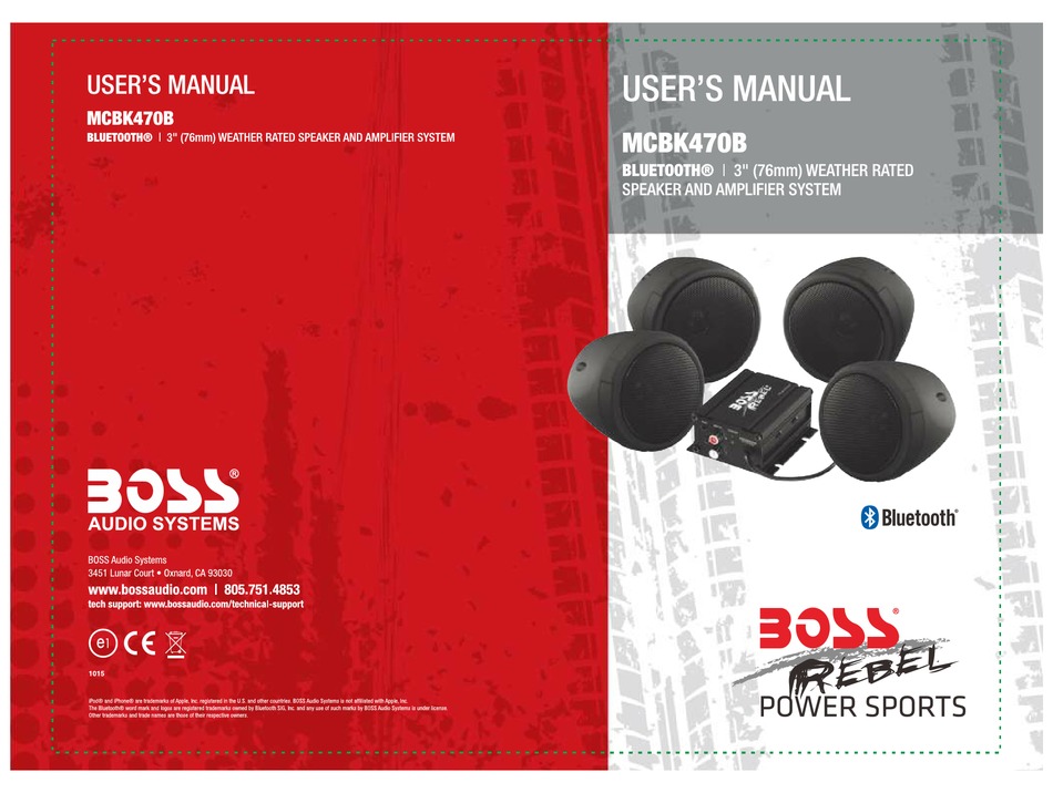 boss audio mcbk470b manual