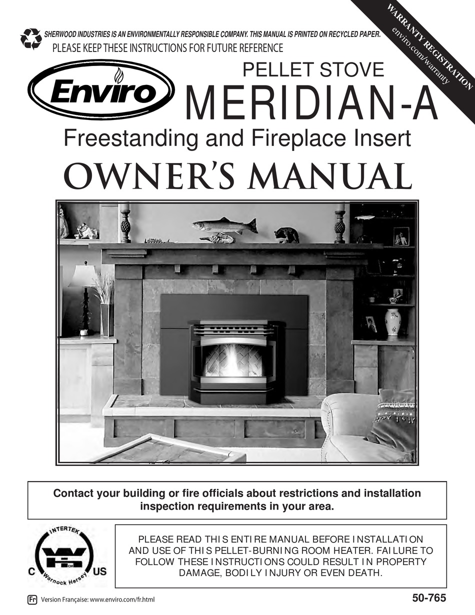 ENVIRO MERIDIAN-A OWNER'S MANUAL Pdf Download | ManualsLib